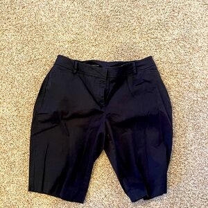 Talbots black Bermuda Perfect Short 14W.